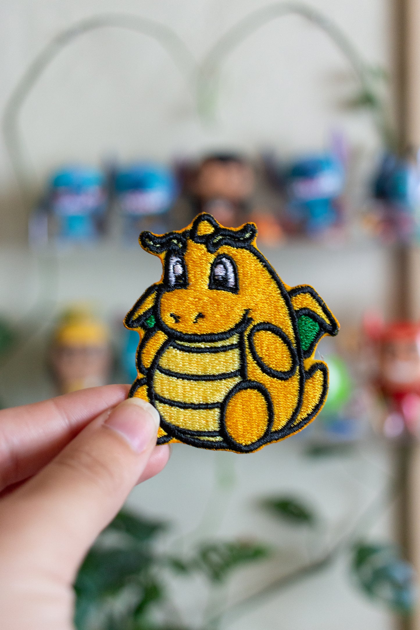 Chubby Dragon Iron On Patch