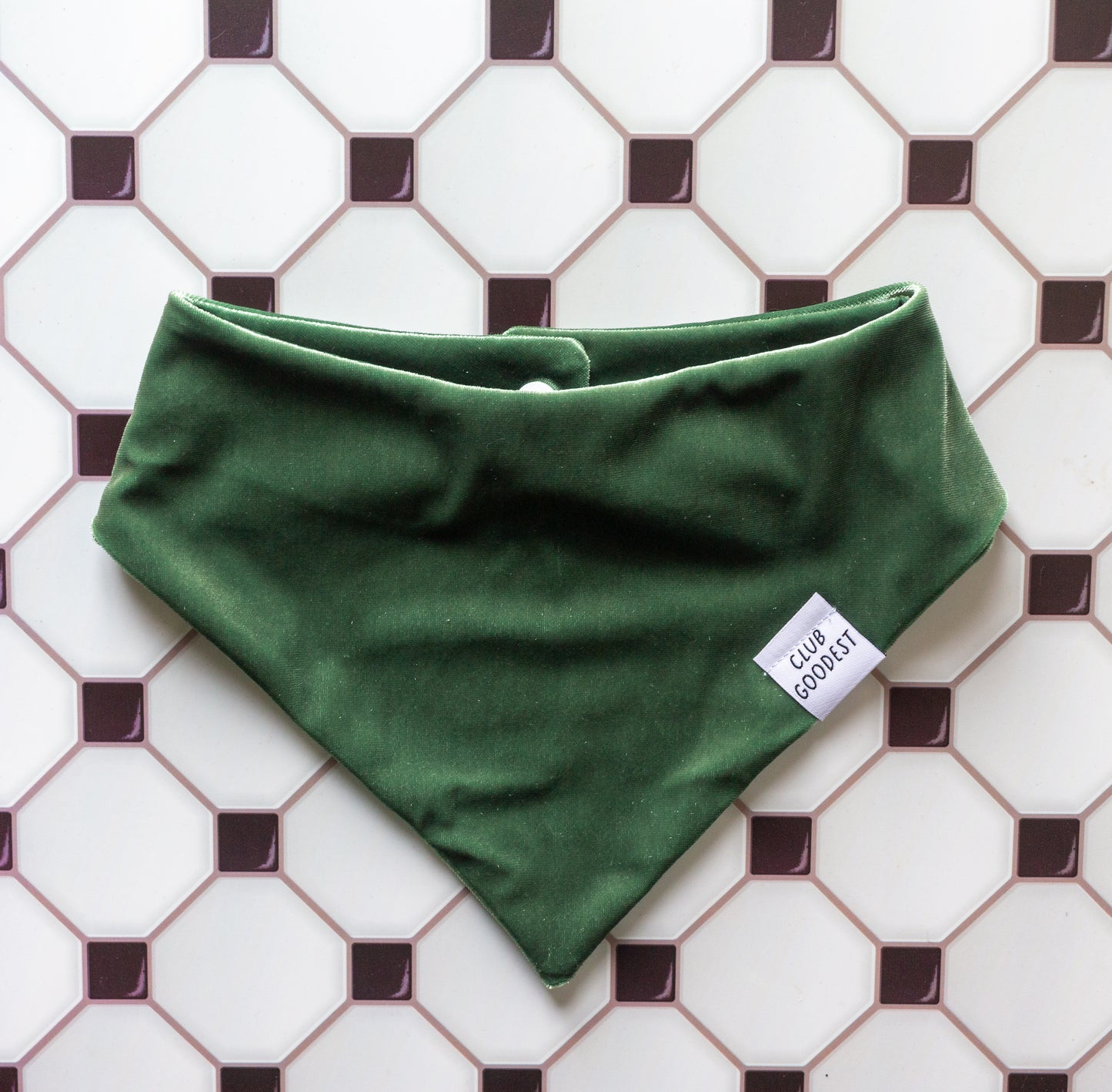 Spruce Velvet Bandana