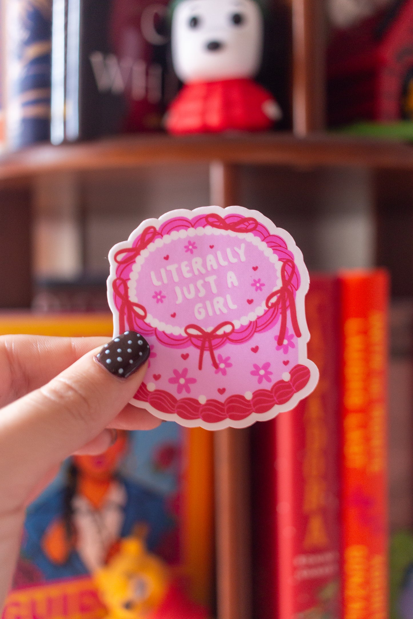 Literally Just a Girl Sticker