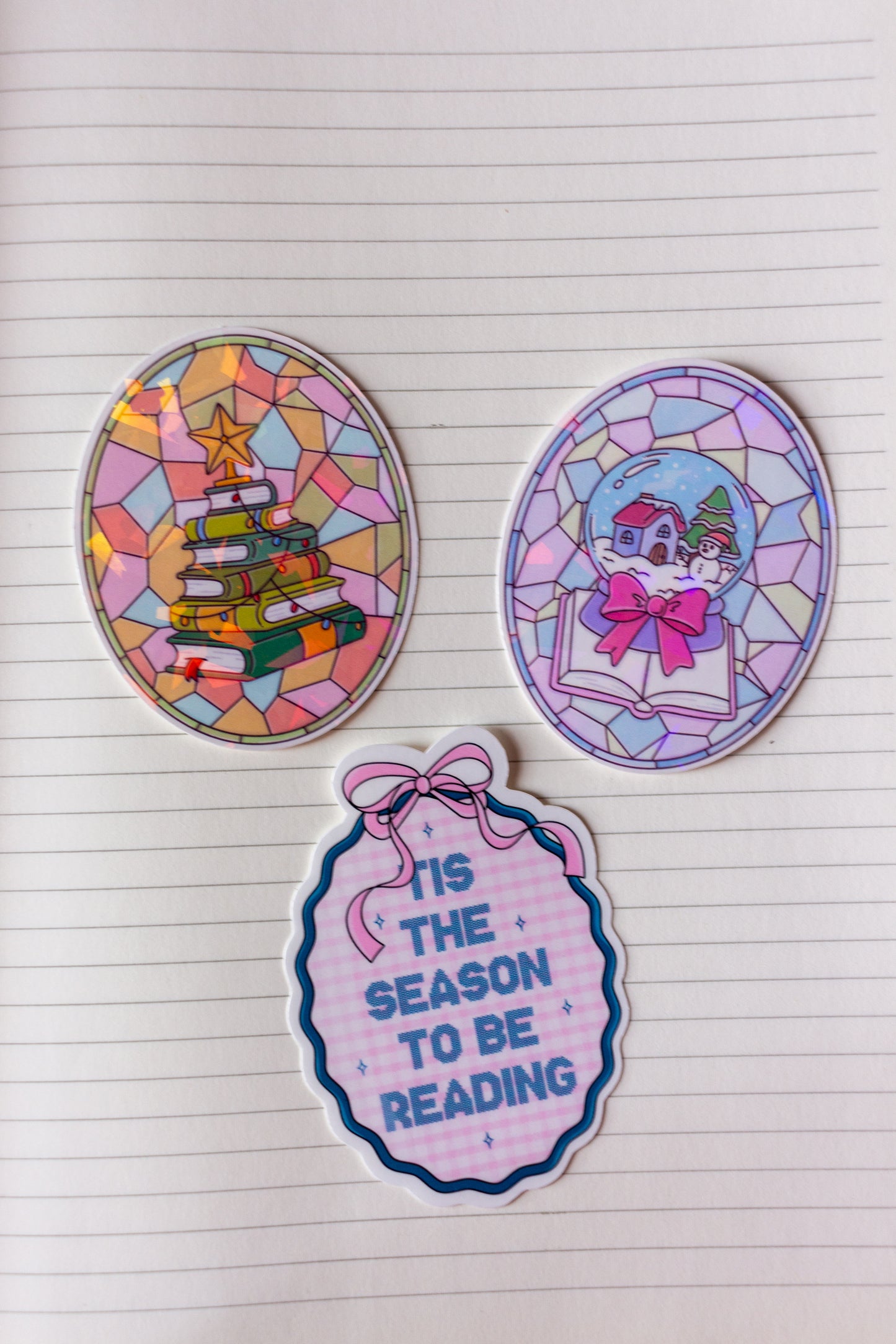 Merry Bookmas Sticker Pack