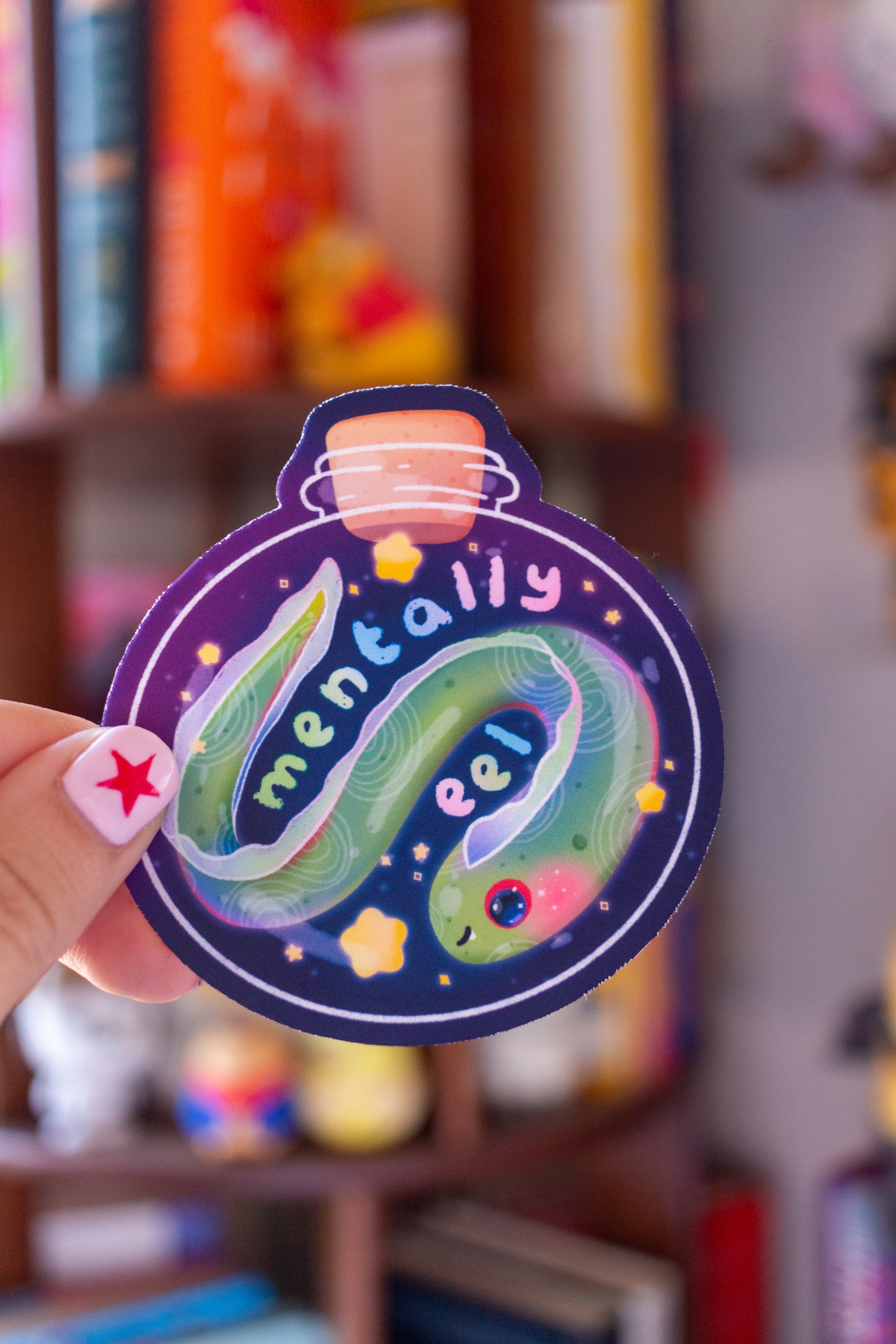 Mentally Eel Sticker
