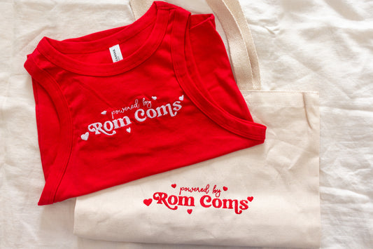 Powered by Rom Coms Embroidered Tank