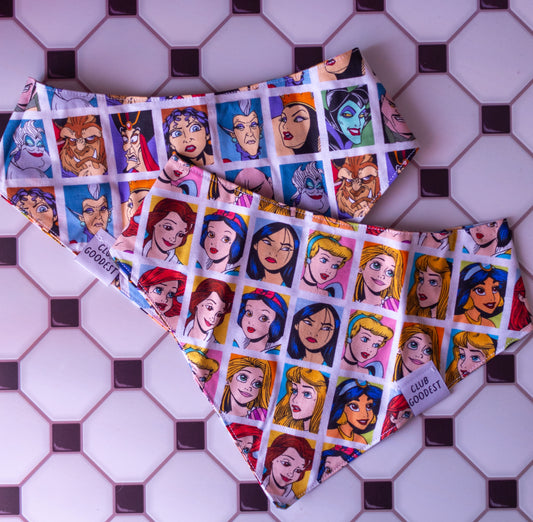 Princesses x Villains Pet Bandana
