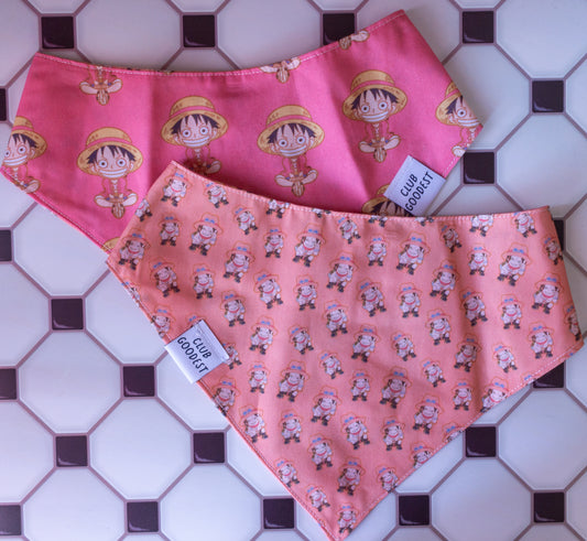 Rubber Pirate Captain Pet Bandana