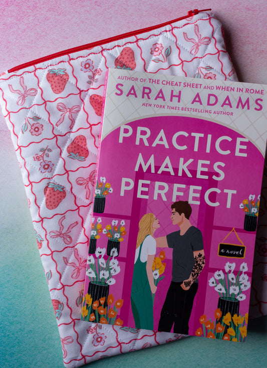 Strawberry Paperback Book Sleeve