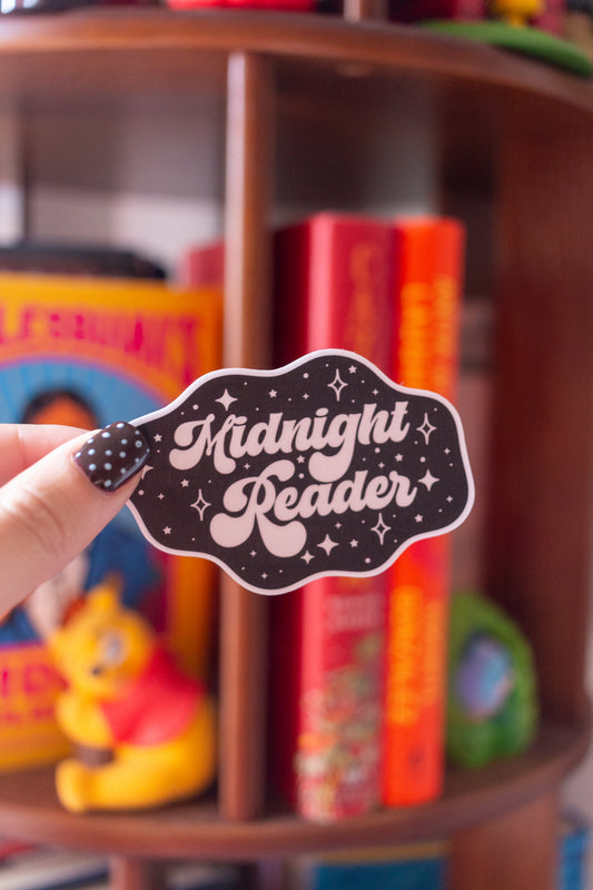 Midnight Reader Sticker