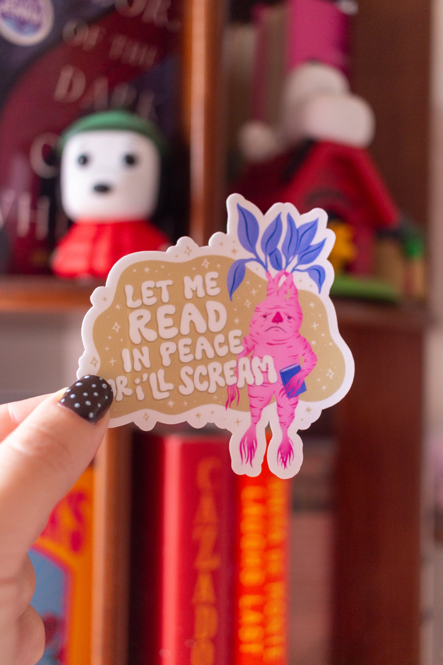 Peace or Scream Sticker