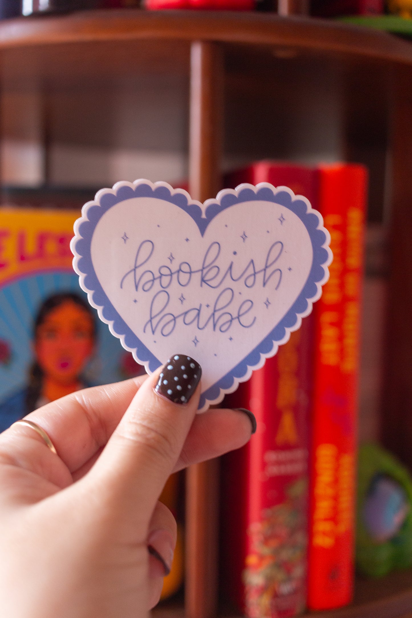 Bookish Babe Sticker