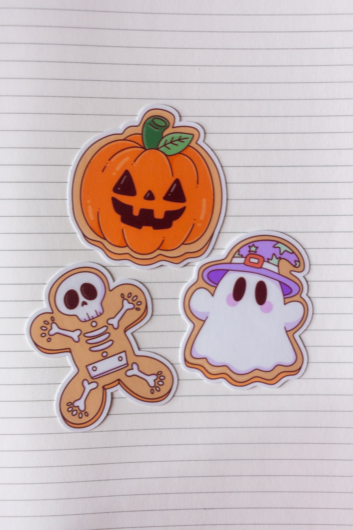 Halloween Cookies Sticker Pack