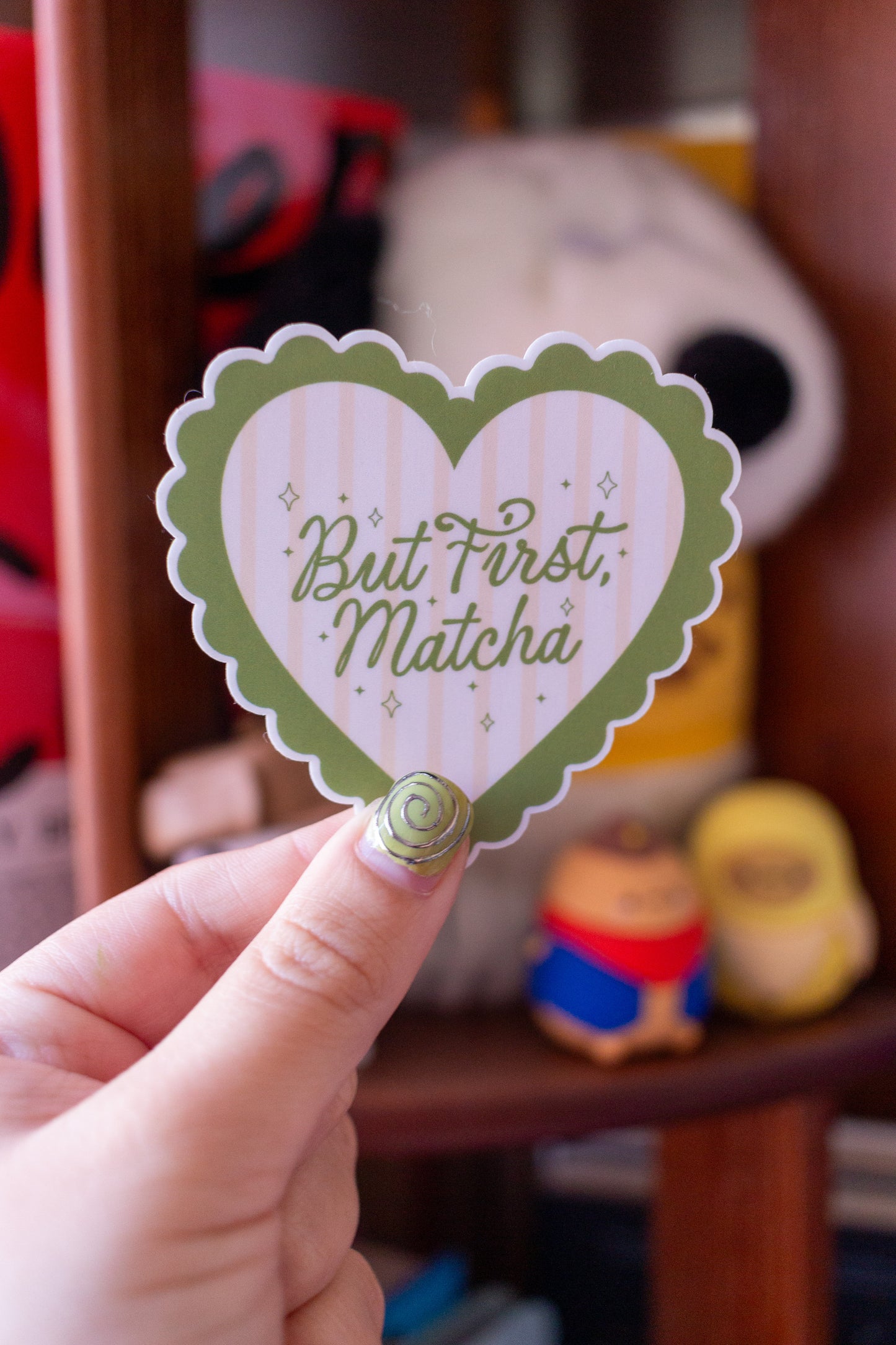 But First, Matcha Sticker