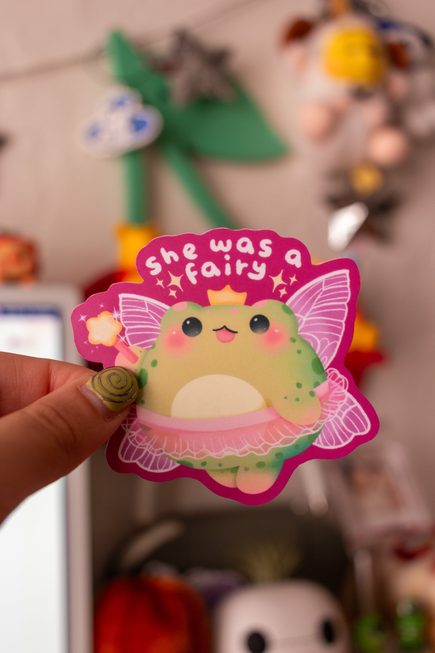 She Was a Fairy Sticker