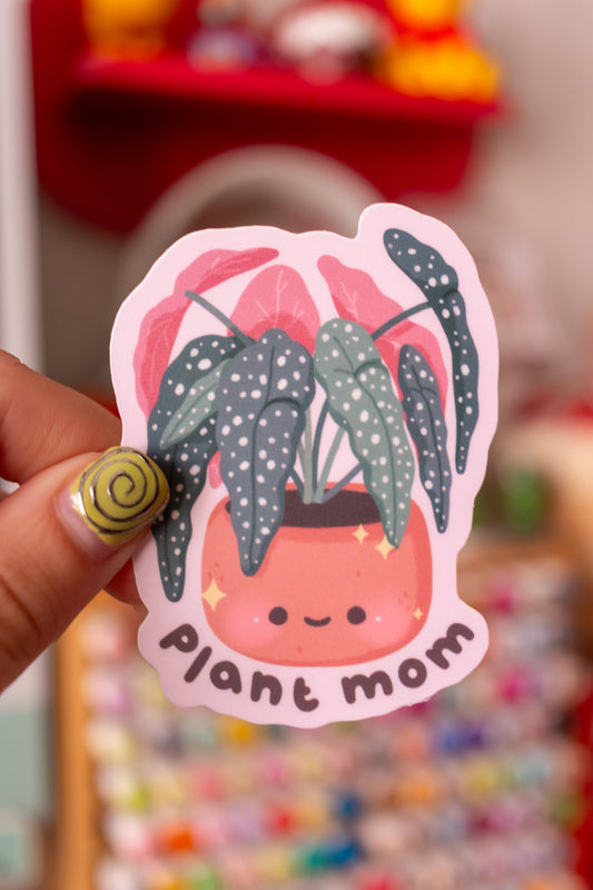 Plant Mom Sticker