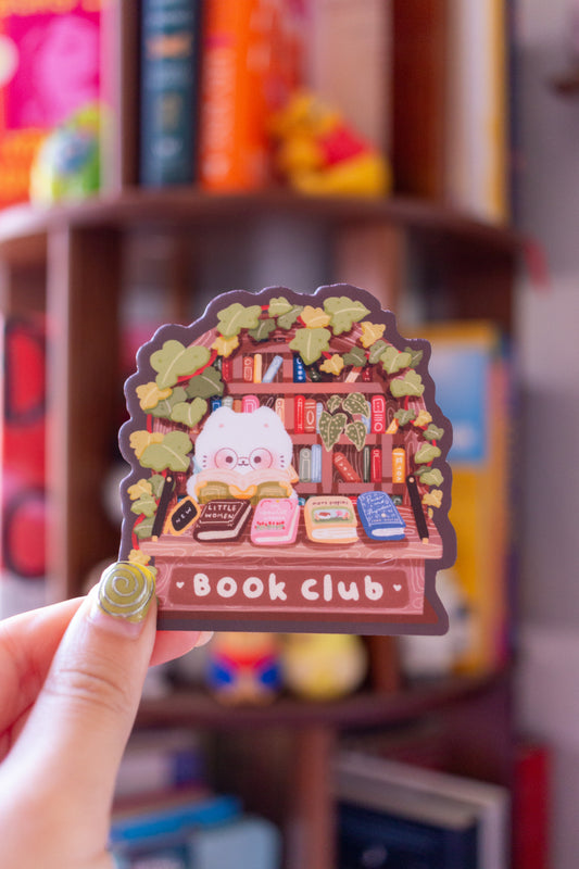 Book Club Sticker
