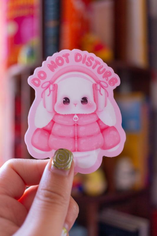 Do Not Disturb Sticker