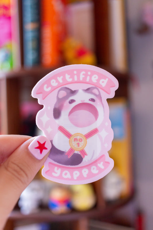 Certified Yapper Sticker