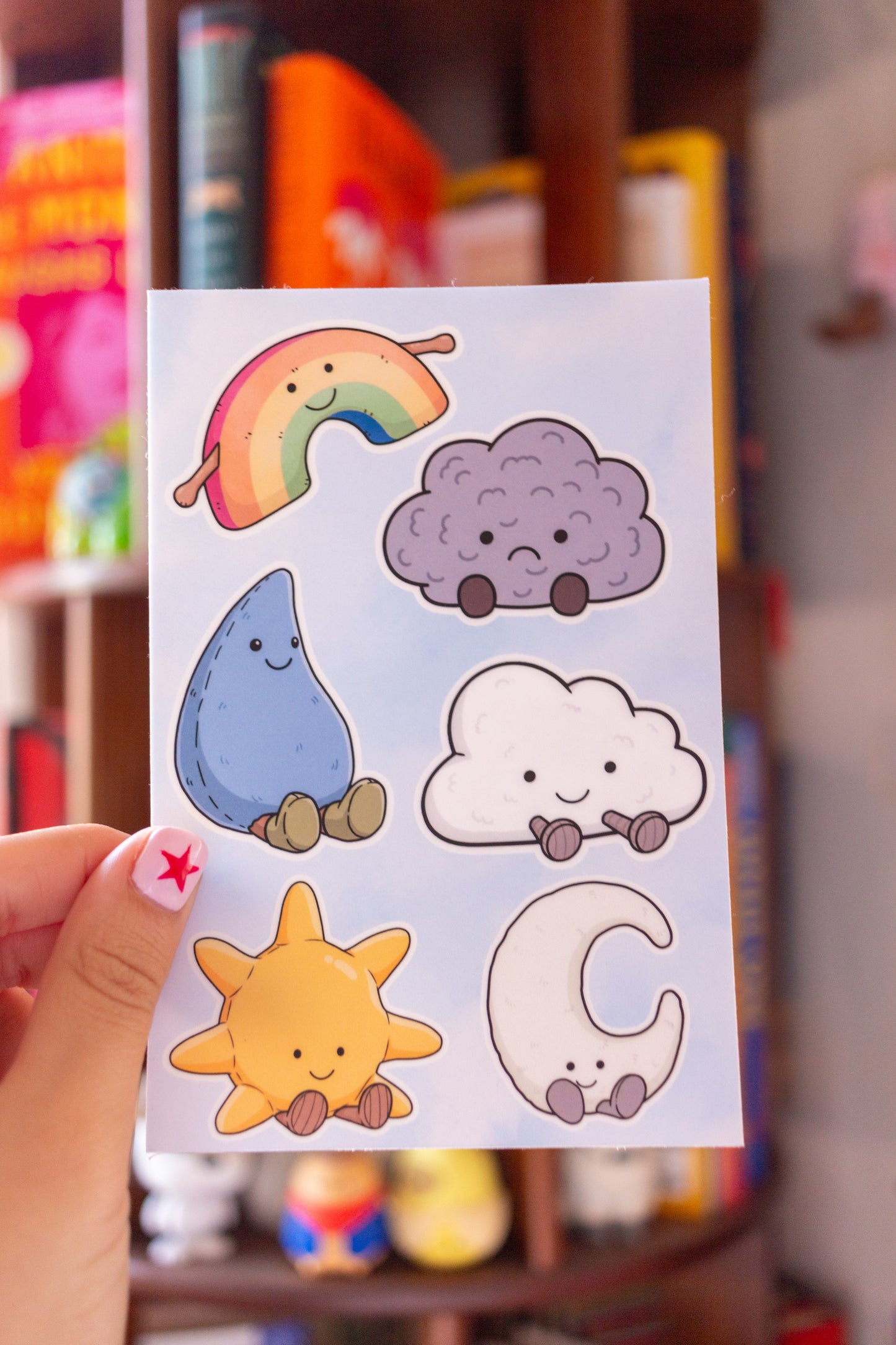 Weather Cuties Sticker Sheet